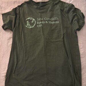 Women's Green and Khaki T-shirt